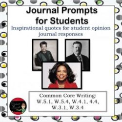 Journal Prompts for Students